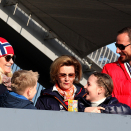 The Royal Family in Holmenkollen ski arena. Photo: Marius Gulliksrud, Stella Pictures.